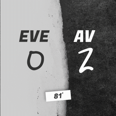 Black And White Poster With Eve O And Av Z GIF