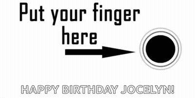 Black And White Pug Puppy Happy Birthday Jocelyn GIF