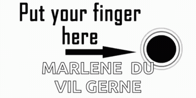 Black And White Puppy Marlene Du Vil Gerne GIF