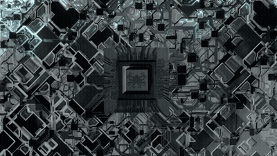Black And White Shiny Dotted Surface GIF