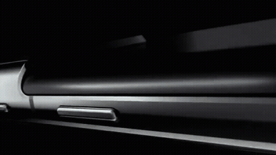 Black And White Shiny Metal Surface With Light Reflection GIF