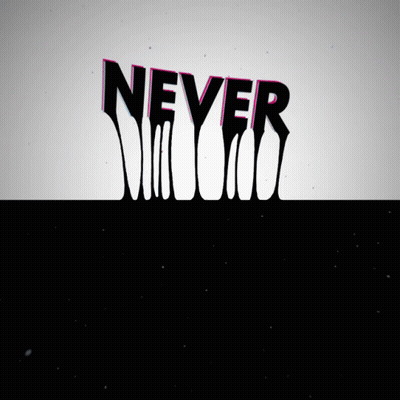 Black and White Skull Saying Never Alone