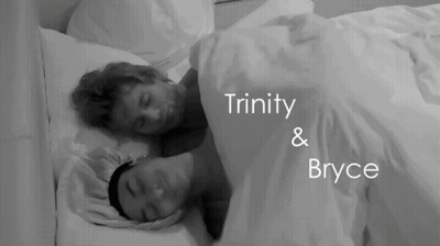 Black And White Sleeping Couple Trinity Bryce GIF