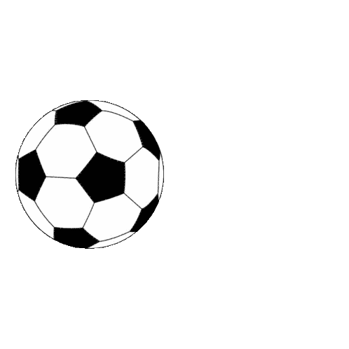 Black And White Soccer Ball Saying Link In Sticker