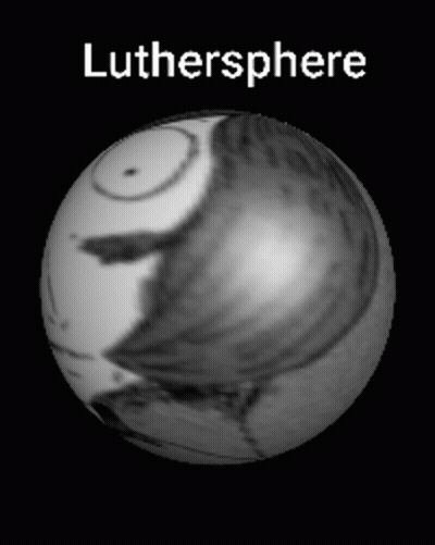 Black And White Sphere Luthersphere GIF