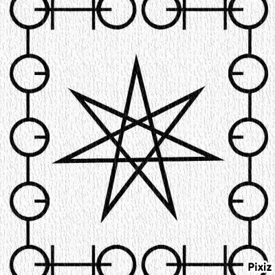 Black And White Star With Pixiz GIF