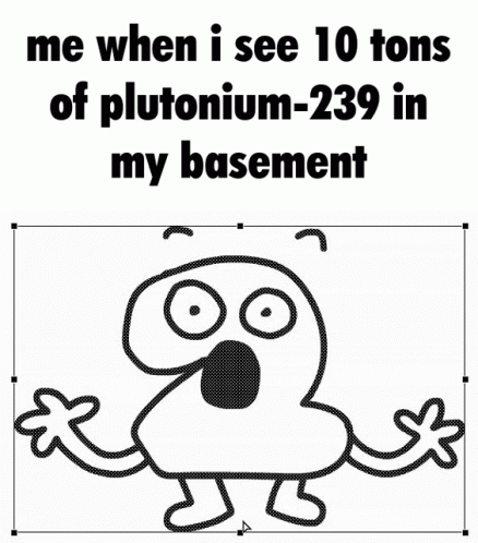 Black And White Surprised Number Two GIF
