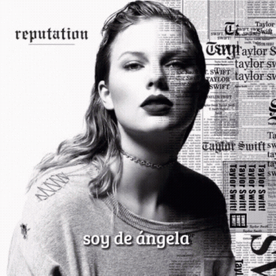 Black And White Taylor Swift Soy De Angela GIF