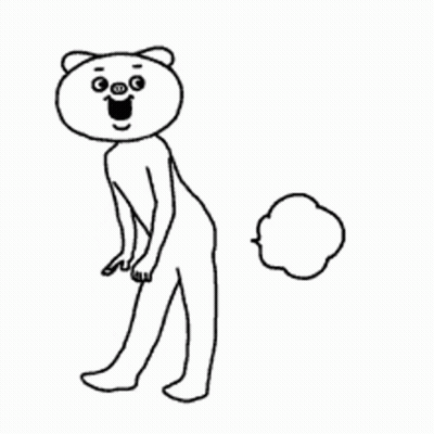 Black And White Teddy Bear Drawing GIF