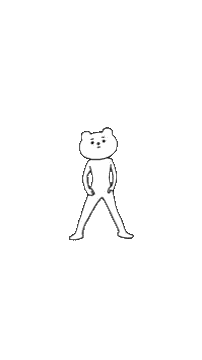Black And White Teddy Bear Holding Microphone Sticker