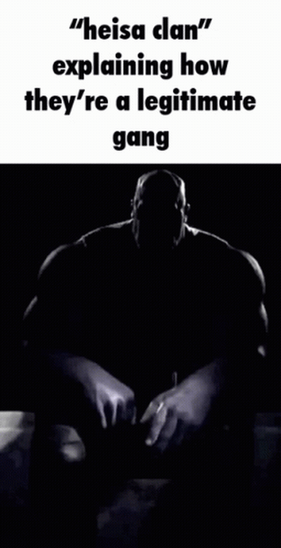 Black And White Thanos Explaining Legitimate Gang GIF