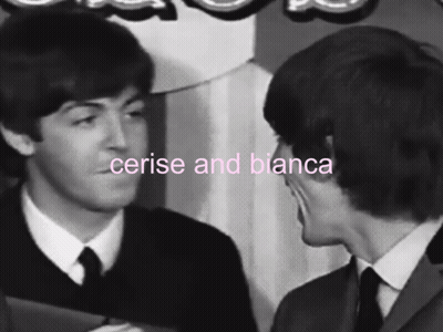Black And White Two Men Cerise Bianca GIF