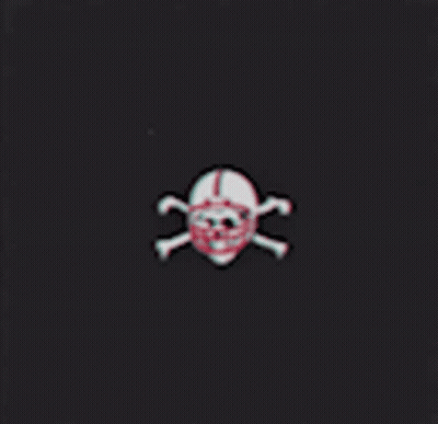 Black And White Video With Noise And Purple Background GIF