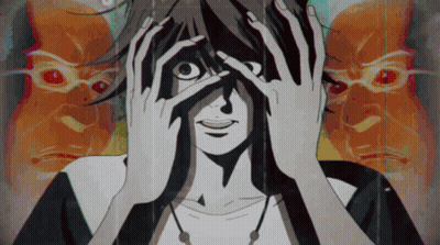 Black And White Woman Covering Face With Hands GIF