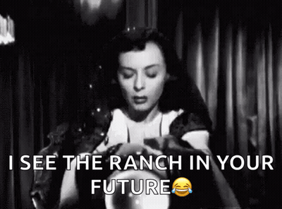 Black And White Woman Holding Crystal Ball GIF