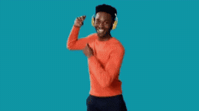 Black And White Woman In Hat Next To Man GIF