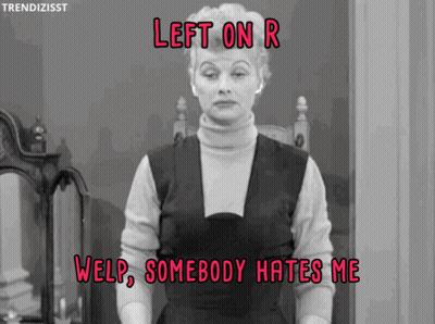 Black And White Woman Left On R GIF