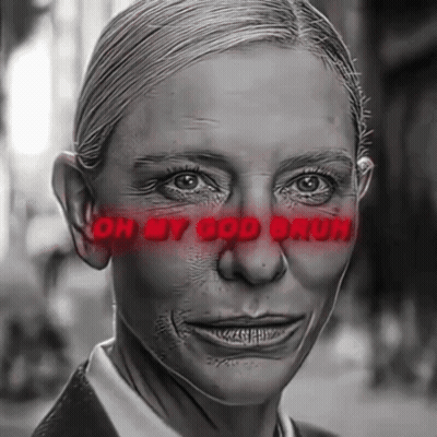 Black And White Woman Saying Oh My God Bruh GIF