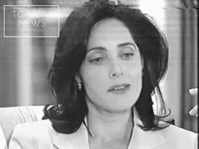 Black And White Woman Torlon News GIF