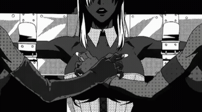 Black And White Woman With Crossed Arms GIF
