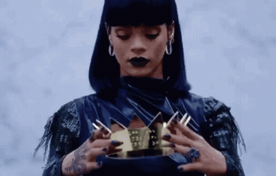 Black And White Woman With Crown Saying Yes I Am The CEO Boss GIF