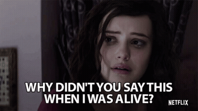 Black And White Woman With Long Hair Saying Some And Now None Of You GIF