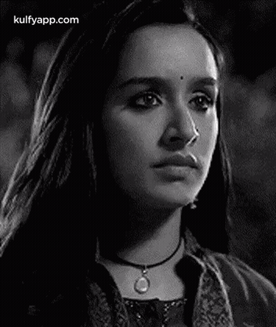 Black And White Woman With Necklace And Nose Ring GIF