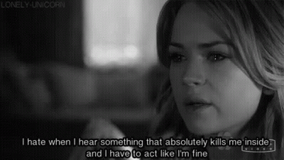 Black And White Woman With Quote GIF