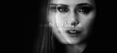 Black And White Woman With Quote GIF