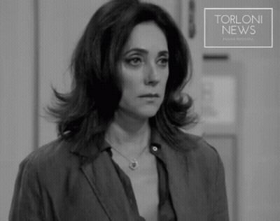 Black And White Woman With Torloni News GIF