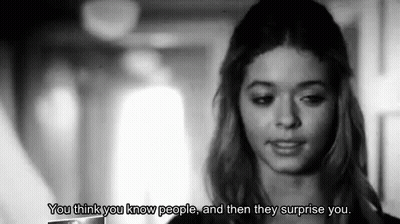 Black And White Woman: You Think You Know People Surprise You GIF