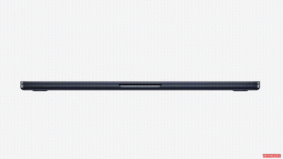 Black Apple Laptop Back GIF
