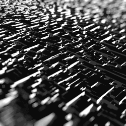 Black Background 3D Loop GIF