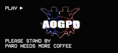 Black Background Aogpd Logo GIF