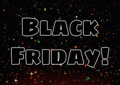 Black Background Black Friday GIF