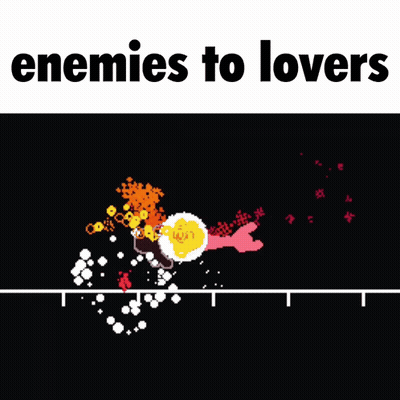 Black Background Enemies To Lovers GIF