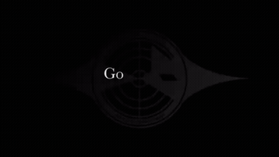 Black Background Good Luck White Text GIF