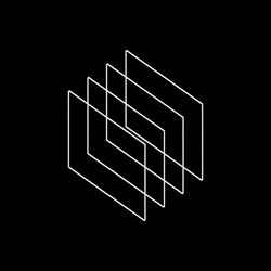 Black Background Line Animation GIF