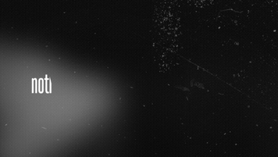 Black Background Saying Nothing's Gonna Change Your Mind GIF