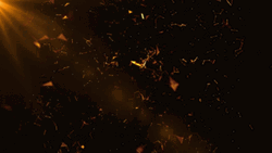 Black Background Shattered Glass  GIF