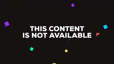 Black Background This Content Is Not Available GIF