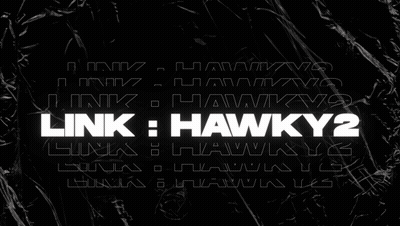 Black Background White Text Link Hawky2
