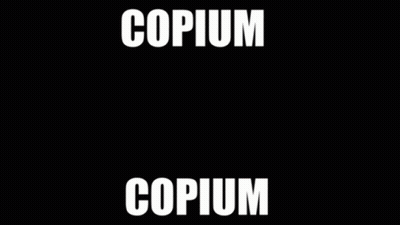 Black Background With Copium Copium GIF