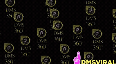 Black Background With DMS 360 Degree Logos GIF