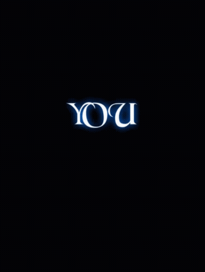 Black Background With Loved In White GIF