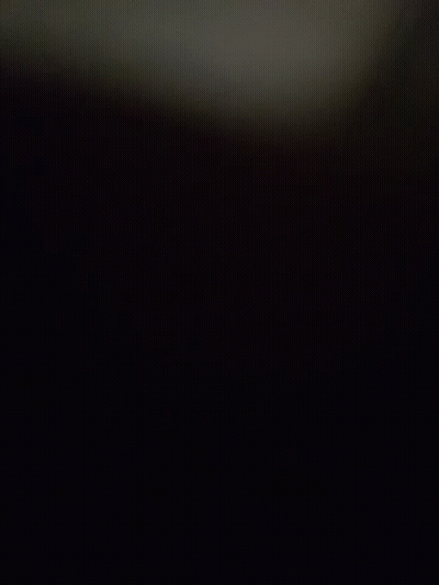 Black Background With Person Shadow GIF