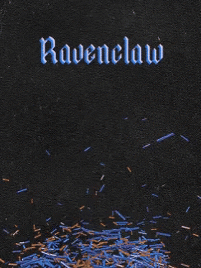 Black Background With Ravenclaw GIF