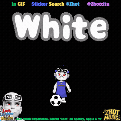 Black Background With White Word White GIF