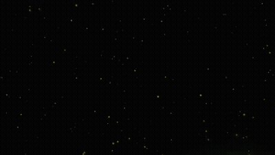 Black Background With Yellow Stars GIF