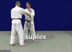 Black Belter Taekwondo Suplex GIF